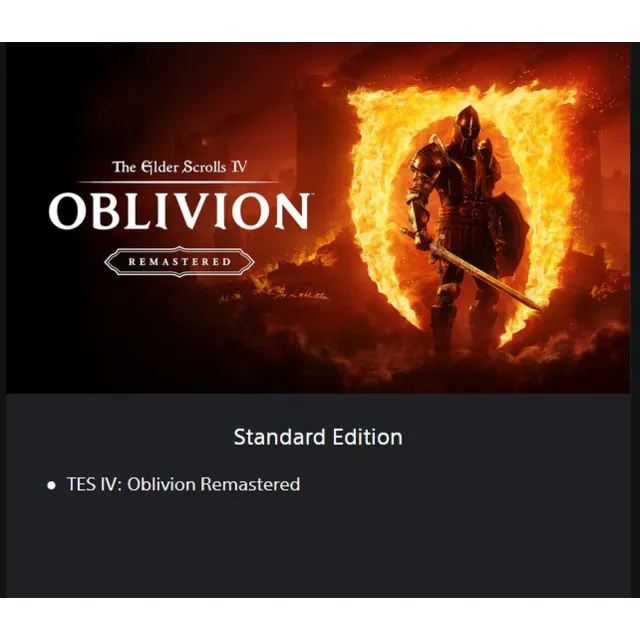 The Elder Scrolls IV: Oblivion Remastered🔮PS5 UA