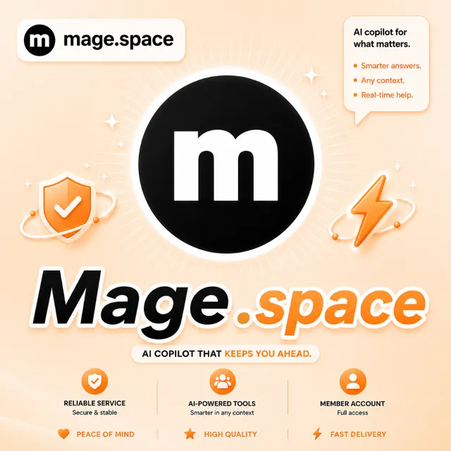 Подписка на mage.space Basic/Pro/ Plus на 1 месяц 丨mage space