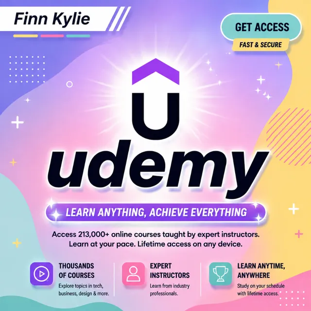 Бизнес-план Udemy на 1/3/6 месяцев 25000+ курсов
