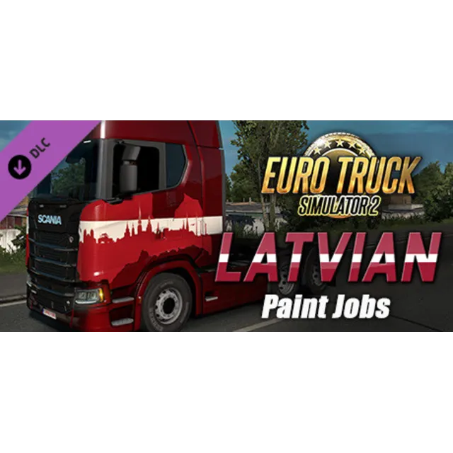 Euro Truck Simulator 2 - Latvian Paint Jobs Pack🎁STEAM