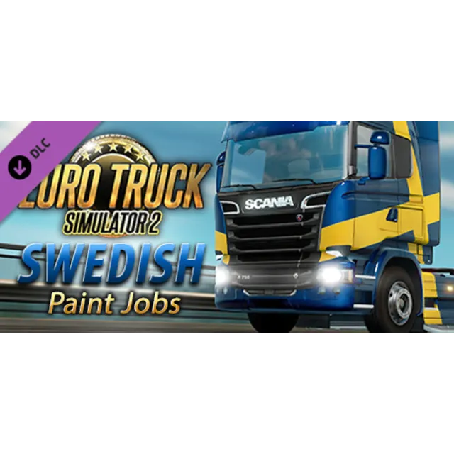 Euro Truck Simulator 2 - Swedish Paint Jobs Pack🎁STEAM