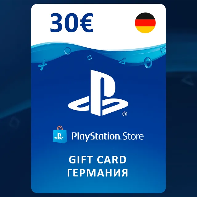 PlayStation (PSN) Gift Card [30 Евро] Германия
