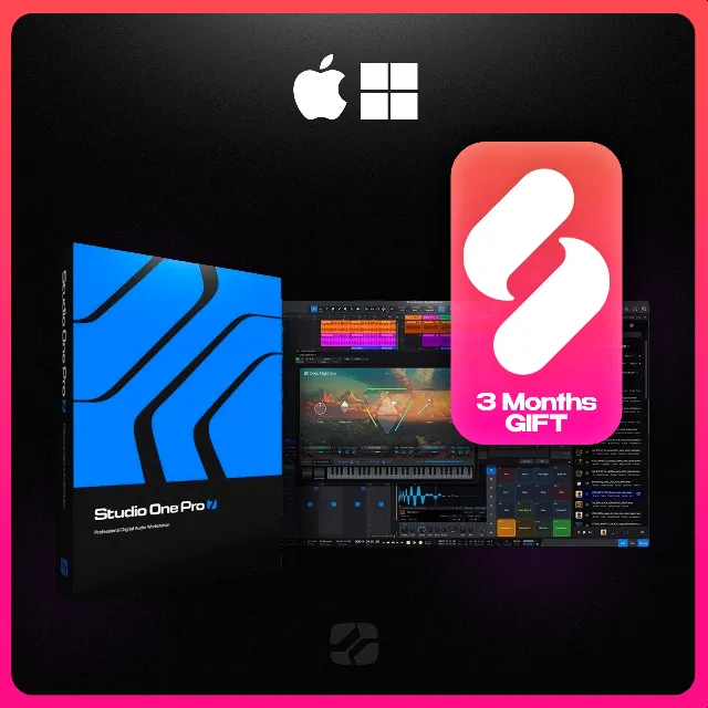 🟣 Splice на 3 МЕСЯЦА + Studio One 8 Pro [НАВСЕГДА]