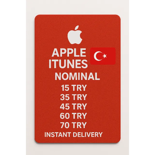 APPLE iTUNES TURKEY 20 TRY - 70 TRY Мгновенная доставка