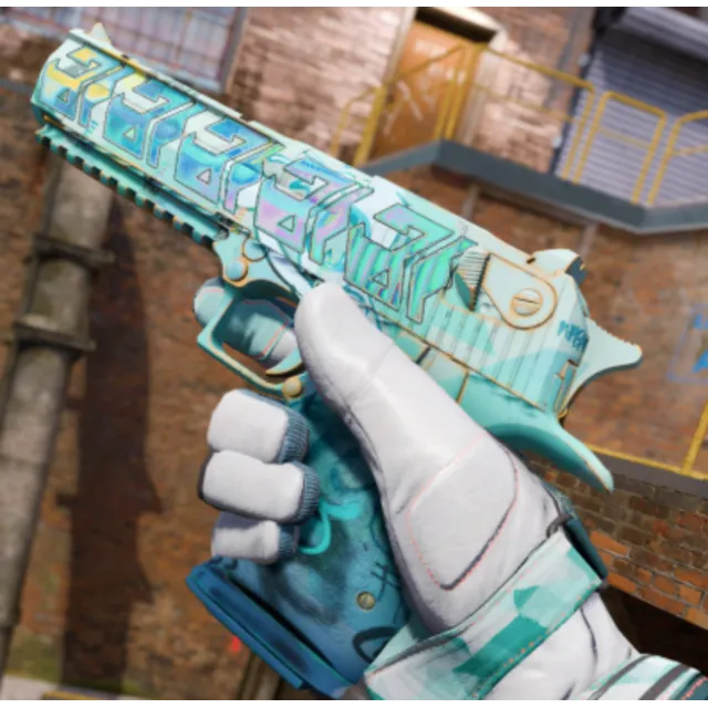 Desert Eagle | Tilted С 4 СЛУЧАЙНЫМИ НАКЛЕЙКАМИ