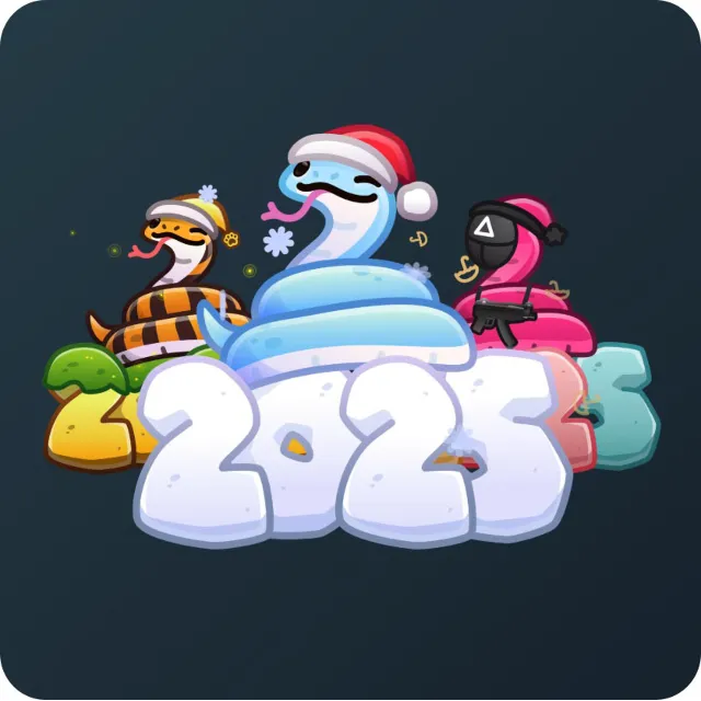 🎁Случайный коллекционный подарок Lunar Snake