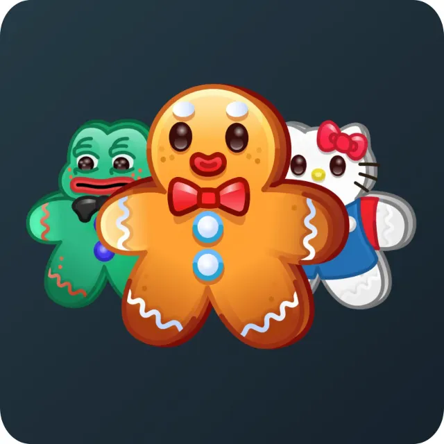 🎁Случайный коллекционный подарок Ginger Cookie