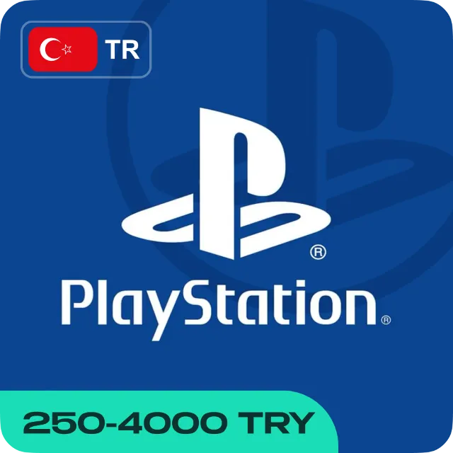 КАРТА PLAYSTATION PSN (ТУРЦИЯ 250-5000 TRY)