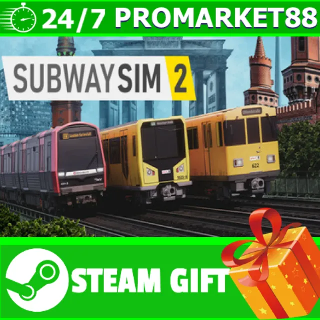 ⭐️ВСЕ СТРАНЫ+РОССИЯ⭐️ SubwaySim 2 STEAM GIFT