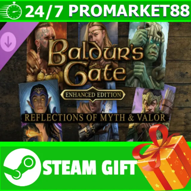 ⭐️ Baldur's Gate: Reflections Of Myth &amp; Valor STEAM GIF