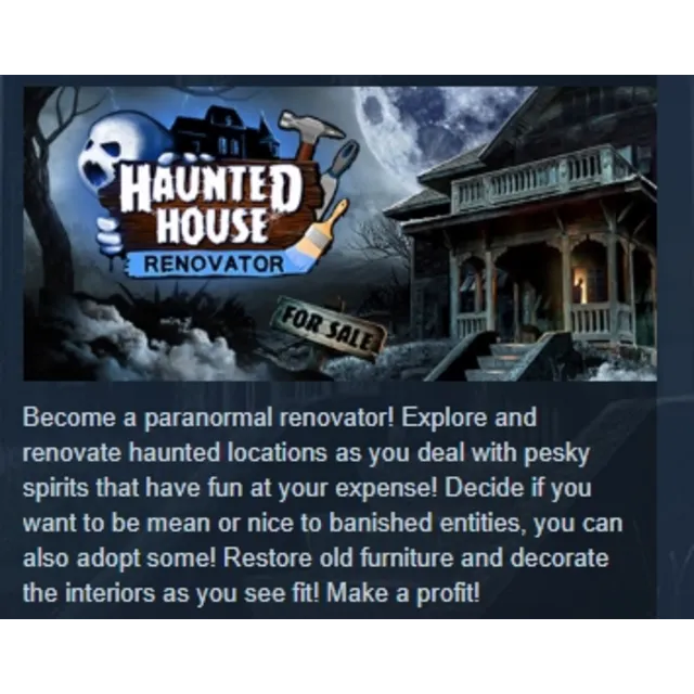Haunted House Renovator 💎 АВТОДОСТАВКА STEAM GLOBAL МГНОВЕННО ЛИЦЕНЗИЯ