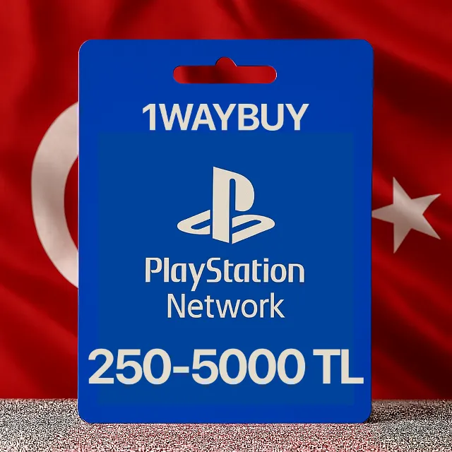 ТУРЦИЯ PlayStation Netwoк 250-5000 TL ПСН TURKEY