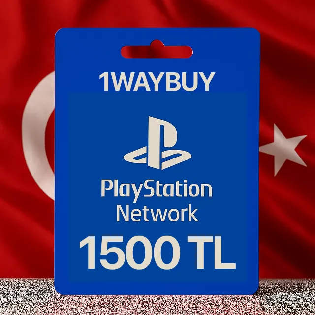 ТУРЦИЯ PlayStation Netwoк 1500 TRY Подарочная карта код