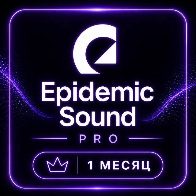 Epidemic Sound Pro 1 Месяц