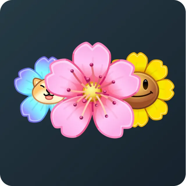 🎁Случайный коллекционный подарок Sakura Flower