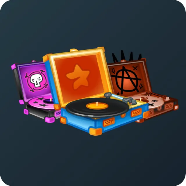 🎁Случайный коллекционный подарок Record Player