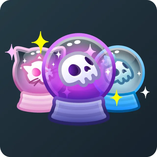 🎁Случайный коллекционный подарок Crystal Ball