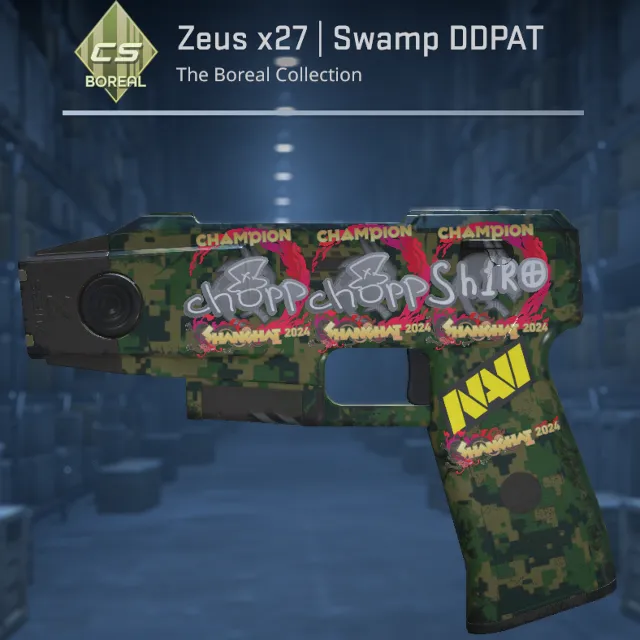 Zeus x27 | Swamp DDPAT С 4 НАКЛЕЙКАМИ