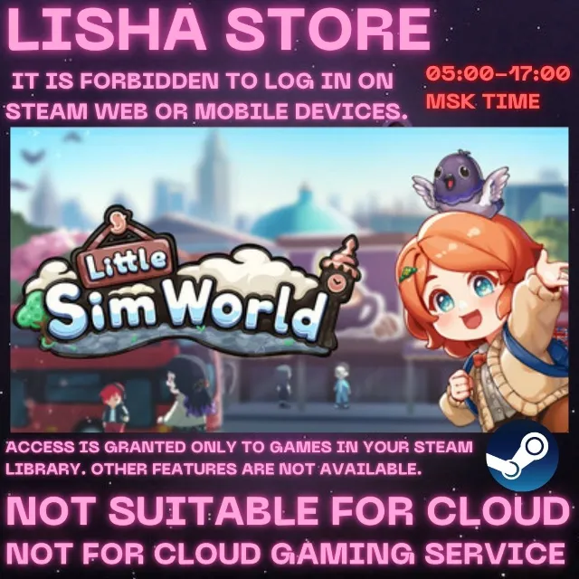 Little Sim World  Стим Оффлайн на 90 дней