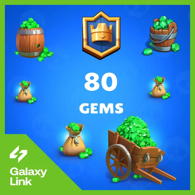 80 ГЕМОВ - Clash Royale - ВСЕ РЕГИОНЫ