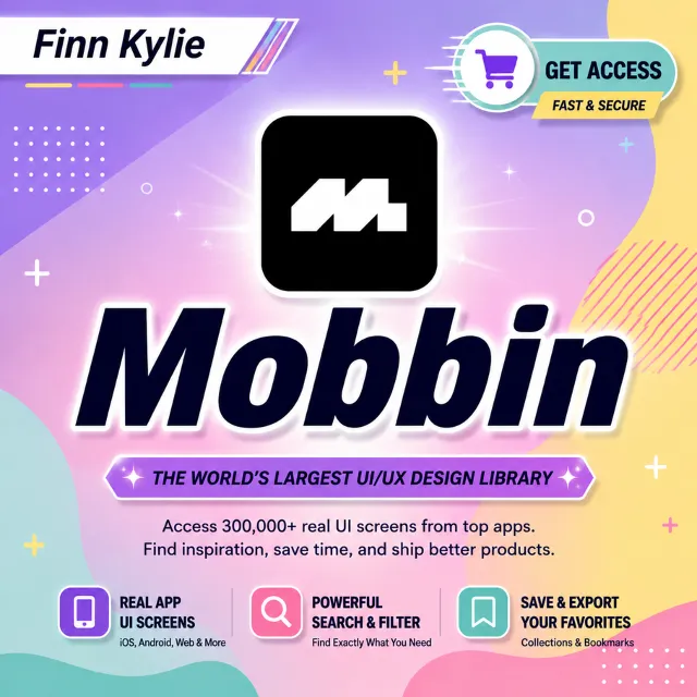 Подписка Mobbin Pro на 1 месяц