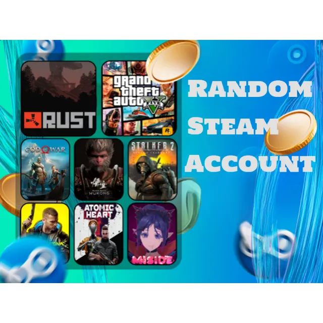 Случайная игра | STEAM аккаунт |  100% хорошая игра