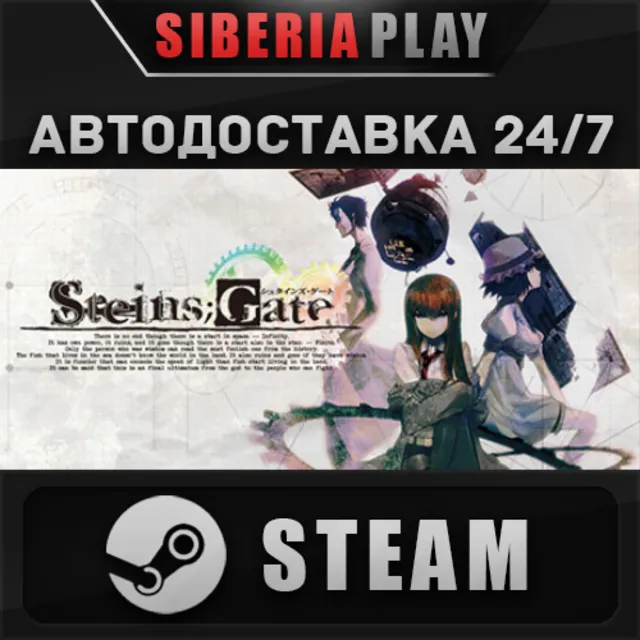 STEINS;GATE STEAM АВТО RU/UA/KZ/СНГ