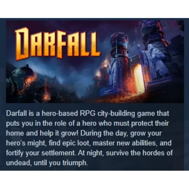 Darfall 💎 АВТОДОСТАВКА STEAM GLOBAL МГНОВЕННО ЛИЦЕНЗИЯ