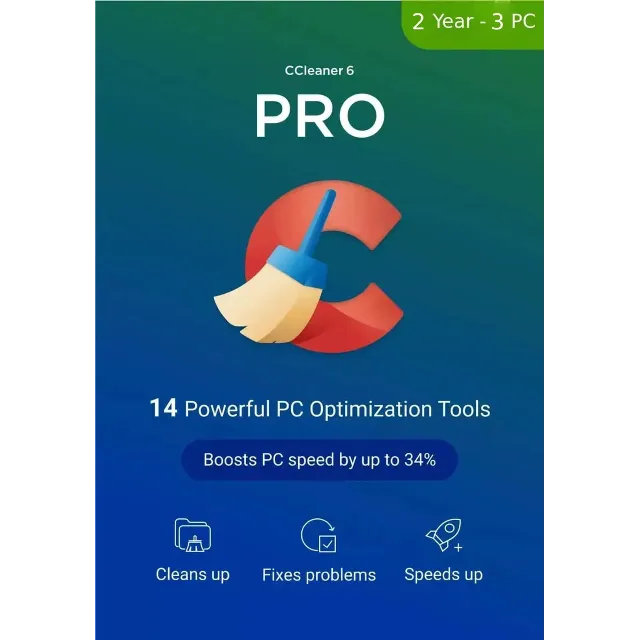 CCleaner Professional 2025 Key 2 Year 1 Devices Global