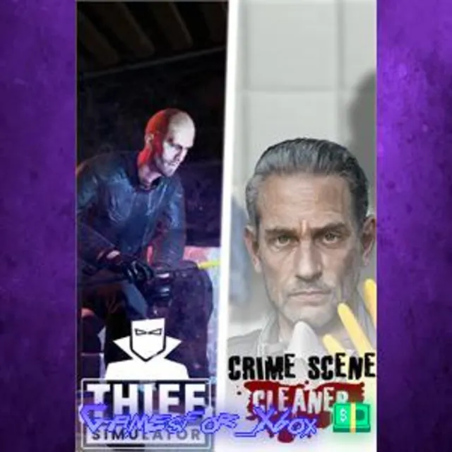☀️Crime Scene Cleaner &amp; Thief Simulator XBOX