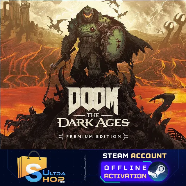 DOOM The Dark Ages Premium - Steam Offline + 14 Games