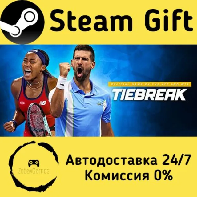 🚀 TIEBREAK: Official game of the ATP and WTA 🤖 Steam Gift Россия ⚡ мгновенно