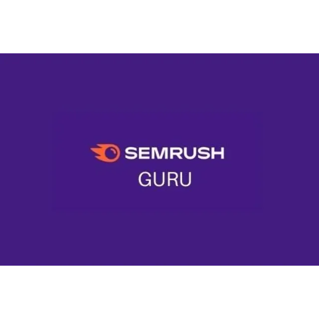 Semrush Guru🟠(1 месяц) (GLOBAL) АВТОДОСТАВКА