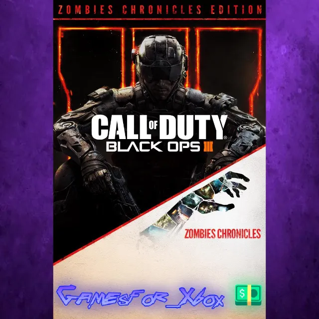 ☀️Call of Duty Black Ops III - Zombies Chronicles Edition XBOX