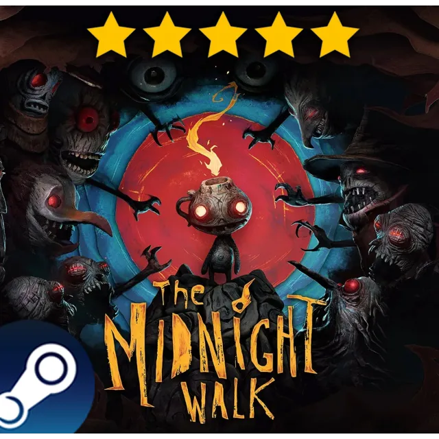 ・THE MIDNIGHT WALK (2025)・STEAM АККАУНТ + ИГРЫ・