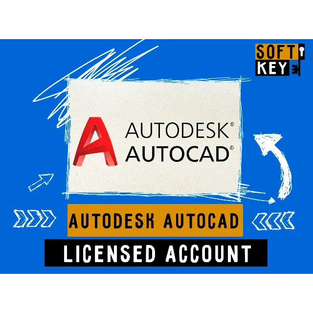 Autodesk AutoCAD 3 года 08.02.2028
