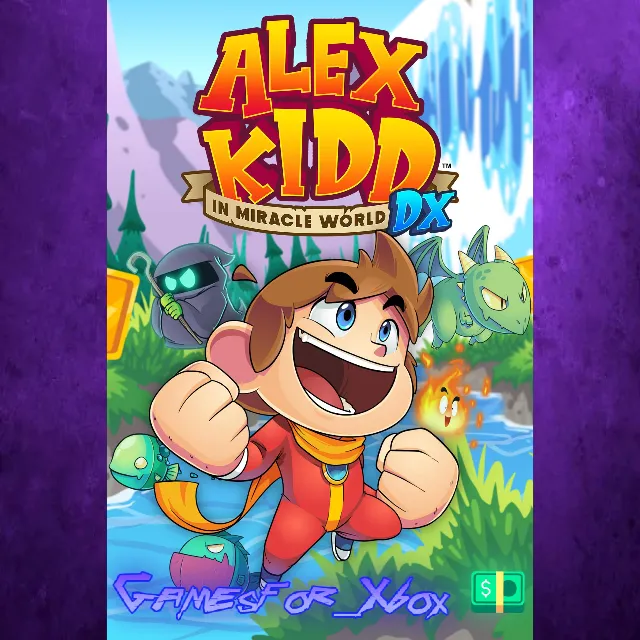 ☀️Alex Kidd in Miracle World DX XBOX