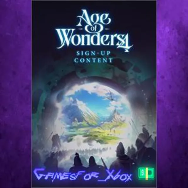 ☀️Age of Wonders 4 Sign-Up Content XBOX DLC