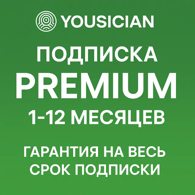 🎵 Подписка Yousician Premium 1-12 месяцев 🎵