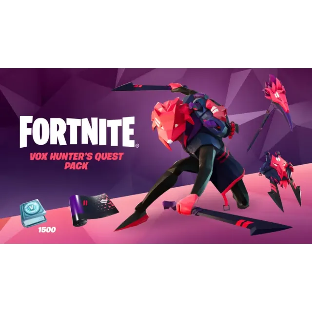 Fortnite - Vox Hunter's Quest Pack + 1500 VB