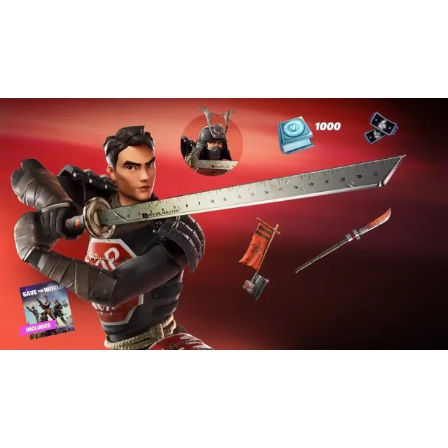 Fortnite - Samurai Scrapper Pack + 1000 VB
