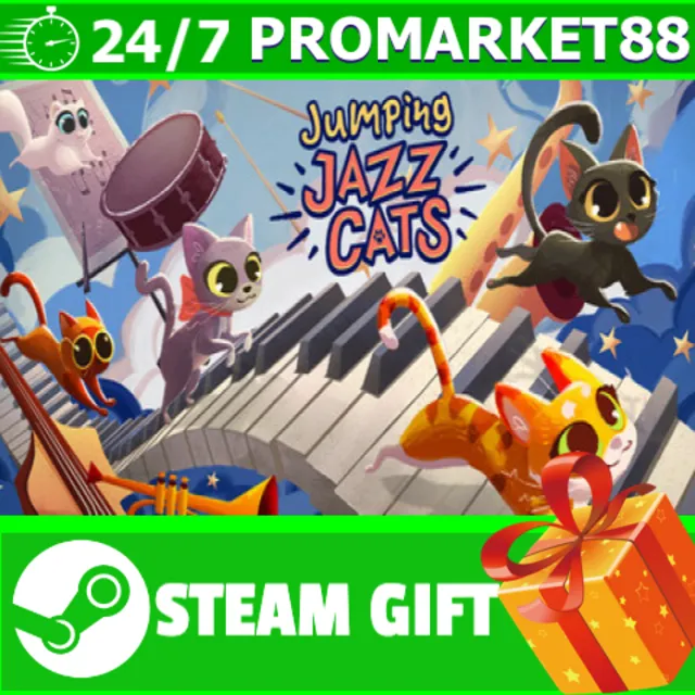 ⭐️ВСЕ СТРАНЫ+РОССИЯ⭐️ Jumping Jazz Cats STEAM GIFT