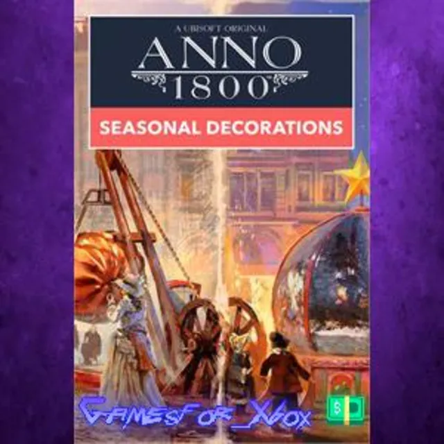 ☀️Anno 1800 Seasonal Decorations Pack XBOX DLC