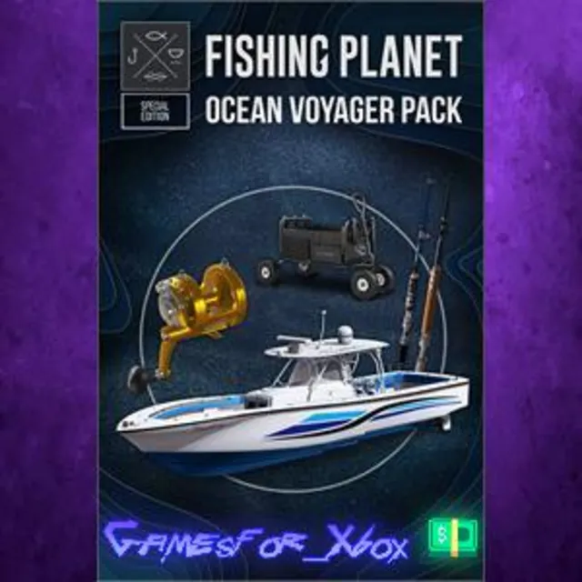 ☀️Fishing Planet Ocean Voyager Pack XBOX DLC