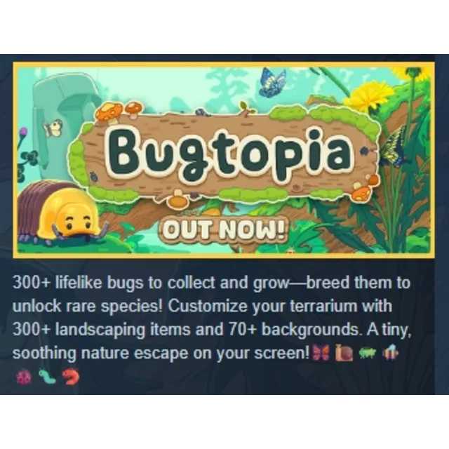 Bugtopia АВТОДОСТАВКА STEAM GLOBAL МГНОВЕННО ЛИЦЕНЗИЯ