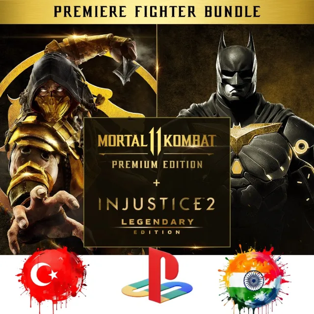 Mortal Kombat 11 Ultimate + Injustice 2 Leg. PS4/PS5/PS