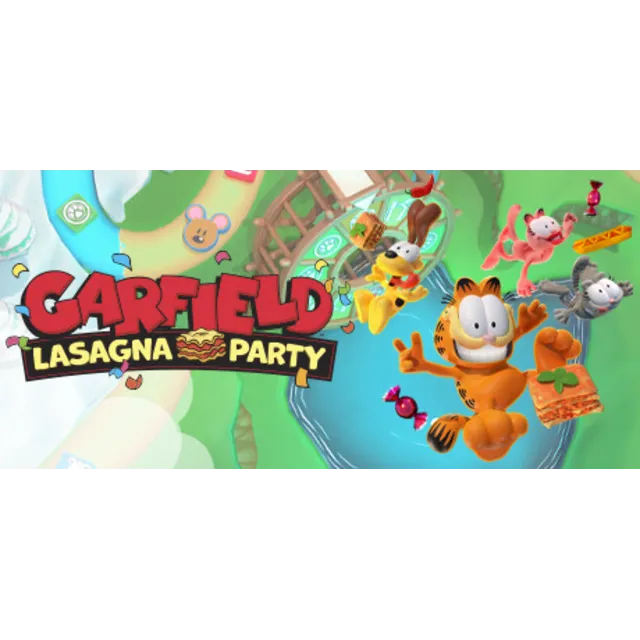 Garfield Lasagna Party ключ Весь Мир + РФ Россия стим