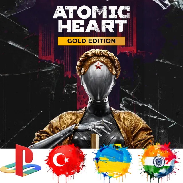 Atomic Heart Gold PS4/PS5/Турция/Украина/Индия/PS