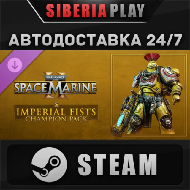 Warhammer 40,000 Space Marine 2 Imperial Fists Champion