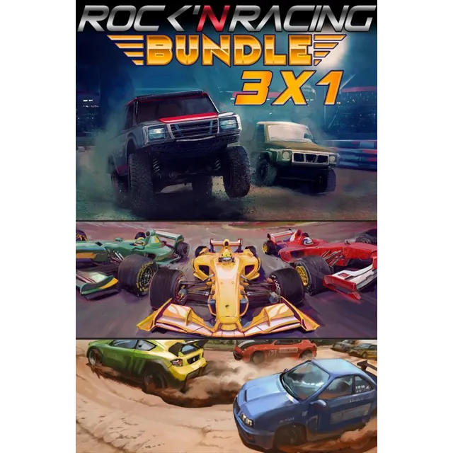 ✅ Rock 'N Racing 3 in 1 Xbox One|X|S активация